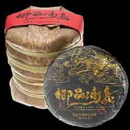 Чай Li Haoqiang Шен Пуер Біндао Чорний Дракон 2022р 50 г - млинець - 1 шт