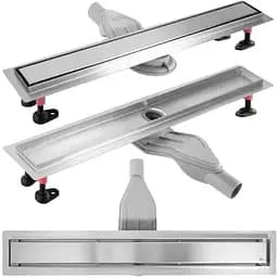 Трап для душу Rea Neox 60 Superflow brushed steel 2в1 REA-G2705