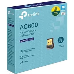 WiFi-адаптер TP-Link USB Archer T2U Nano (ARCHER T2U Nano) - мініатюра 2