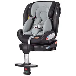 Автокрісло CARRELLO Asteroid+ CRL-15801 Marble Grey 0+1/2/3 ISOFIX з поворотом та опорною стійкою 