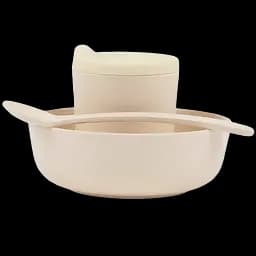 Набор посуды Ekobo Bambino Baby Feeding Set Blush, 3 предмета, бежевый (71715)