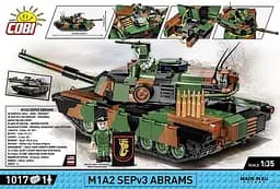 Конструктор COBI танк Abrams 2623 - мініатюра 3