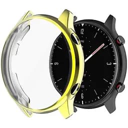 Защитный чехол Tamister для смарт-часов Amazfit GTR 2/2e золотистый
