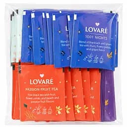 Чай чорний асорті Lovare Assorted Black Tea 100 г (50 шт. х 2 г) - мініатюра 2