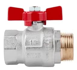 Кран кульовий Icma 1" прямий №351 (87351AF11) - мініатюра 2