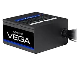 Блок питания 750 Вт, Chieftec VEGA, черный, 80+ золотистый, 135 мм FDB, 3xMolex/6xSATA/1x16-pin/4x6+2-pin/2x4+4-pin