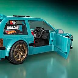 Колекційна машинка-конструктор Hot Wheels Mattel Brick Shop Speed Honda Custom 90 Civic EF (JHF62) - мініатюра 3