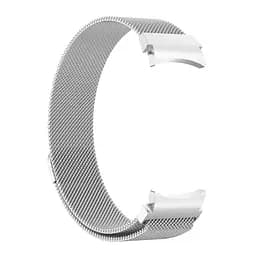 Браслет Samsung Galaxy Watch 4 - Silver Watchbands Milanese Loop ширина кріплення 20мм металевий (WB00S4MMILANESE4SILVER) - мініатюра 3