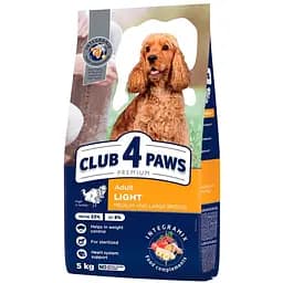 Сухий корм для стерилізованих собак середніх та великих порід Club 4 Paws Premium повнораціонний з індичкою 5 кг (B4571101) - мініатюра 2
