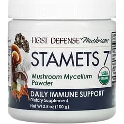 Ежедневная поддержка иммунитета комплекса из 7 грибов Fungi Perfecti Stamets 7 Mushroom Mycelium Powder 100 г