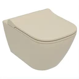 Унитаз подвесной Volle Solo Rimless 13-55-111Capp с сидением Soft Close Slim