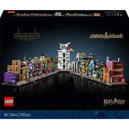 Конструктор LEGO Harry Potter Алея Діаґон. Чаклунські крамниці 2750 деталей (76444)