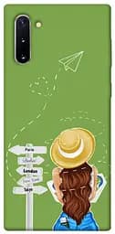 Чохол Demsky Travel girl для Samsung Galaxy Note 10