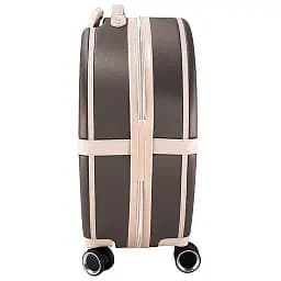Валіза Semi Line 20" S Brown/Pink Cream (T5673-2) - мініатюра 5