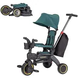 Велосипед трехколесный Tilly COMBI T-392 GREEN /1/