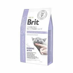 Сухий корм Brit GF Veterinary Diets Cat гastrointestinal 2 кг лікувальний для котів (при гострих розладах)