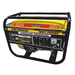 Бензиновий генератор ICONA NEWTOP ILGG 2500A MANUAL 15 л жовтий