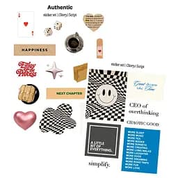 Стікери (Story) Script "Authentic"