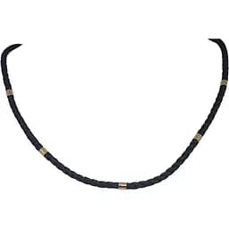 Ювелірний шовковий шнурок Імперія золота з золотими вставками. ПК101.2И 55