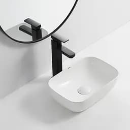 Умивальник накладний Mixxus Premium Diverse-0103 360x250x115 мм MP6539, Білий - мініатюра 3