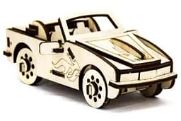 Дерев'яний конструктор Кабріолет 40 деталей