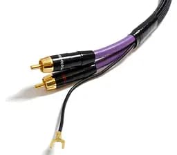 Аналоговий фоно-кабель для програвачів вінілу 2xRCA-2xRCA Melodika MDPH-20 PHONO Cable 2m - мініатюра 3