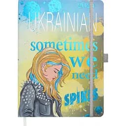 Щоденник датований Buromax Cherie 2024 A5 синій (BM.2182-02)