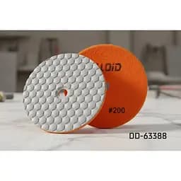Круг алмазний Alloid Building Tools Hexagon шліфувальний на липучці 100 мм зерно 200 (DD-63388) - мініатюра 7