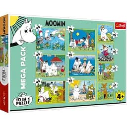Пазлы Trefl 10 в 1 Мумин
