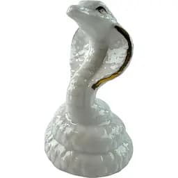 Змія порцелянова "Граціозна Кобра" 7х4, 7х4, 4 см