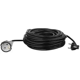 Сетевой удлинитель 2E 1XSchuko, 3G*1.5мм, 20м, black (2E-PC315M20)