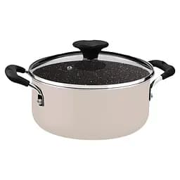 Кастрюля Tramontina Tunis с крышкой 2.9 л 20 см розовая (28722/420)