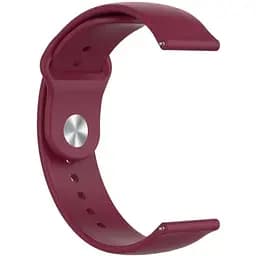 Ремінець DK CDK для Xiaomi Mibro Lite 20mm Silicone Sport Band (011908) (red wine) - мініатюра 2