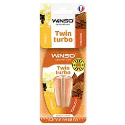 Ароматизатор Winso Twin Turbo - Vanilla & Tobacco с двойной капсулой (538800)