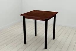 Стіл кухонний Ferrum-decor Дієго 75x70x70 Чорний ДСП Венге 16мм (FRD-105614)