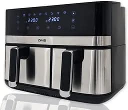 Аэрофритюрница двухкамерная DMS HF-10E Duo 2800 Вт 6/4 л - мініатюра 2