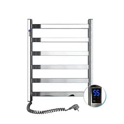 Електрична рушникосушка Navin Авангард 480x600 Sensor ліва з таймером 10-028153-4860, Хром, Ліве, Електронний - мініатюра 2