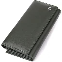 Кошелек женский на магнитах из натуральной кожи ST Leather 19х9.5х3 см acs0029686