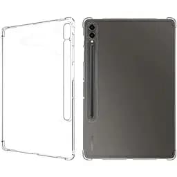 Силіконовий чохол бампер Primolux Silicone для планшета Samsung Galaxy Tab S9 FE Plus (SM-X610 / SM-X616) 12.4" Clear