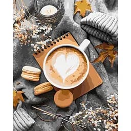 Картина по номерам Ideyka Кофейная эстетика KHO5643 40х50 см