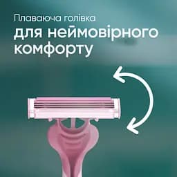 Одноразові станки для гоління Gillette Simply Venus 3, 12 шт. - мініатюра 5
