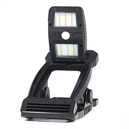 Світильник переносний Yiwu на кліпсі 6 LED з датчиком руху та сонячною панеллю ліхтар туристичний для намету HP-L-21