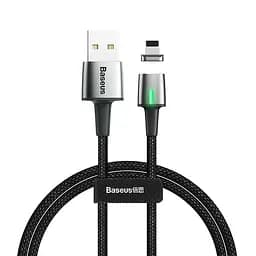 Кабель Baseus Zinc Fabric Magnetic Cable USB to Lightning 1.5A 2m CALXC-B01 Black