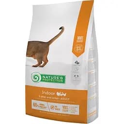 Сухой корм для взрослых кошек проживающих в доме Nature's Protection Indoor 2 кг