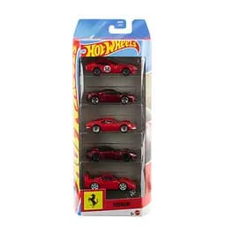 Набір Hot Wheels з 5-и базових машинок Ferrari (JLN12) - мініатюра 6
