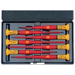 Набор отверток Wurth Zebra VDE для точной механики, шлиц+РН, 7 шт. (06134894)