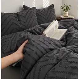 Комплект постільної білизни Ecotton Grey Полісатин двоспальний (24553)