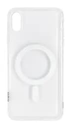Магнитный чехол XON PhoneCase Magnetic для iPhone XS Max (PCMA1110300T 1905) Прозрачный