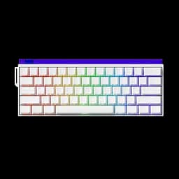 Магнитная клавиатура Veekos Shine60 HE 60%, Белый