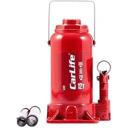 Домкрат гідравлічний пляшковий CarLife 12 т 210-395 мм (BJ412)